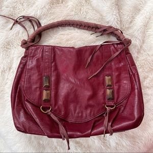 Matt & Nat Slouchy Front Flap Large Handbag Older Style Clean Purse